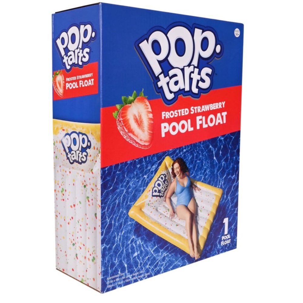 Pop tarts pool float inflatable lounge raft adult kids beach river Kellogg’s